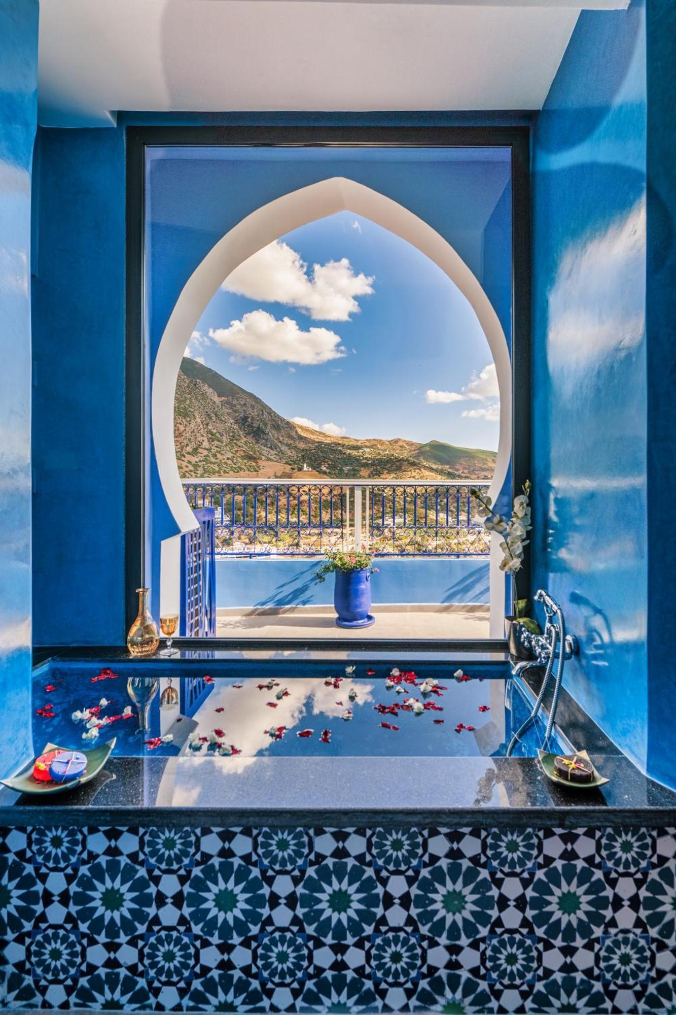 Taj Chefchaouen Luxury Hotel And Spa Bagian luar foto